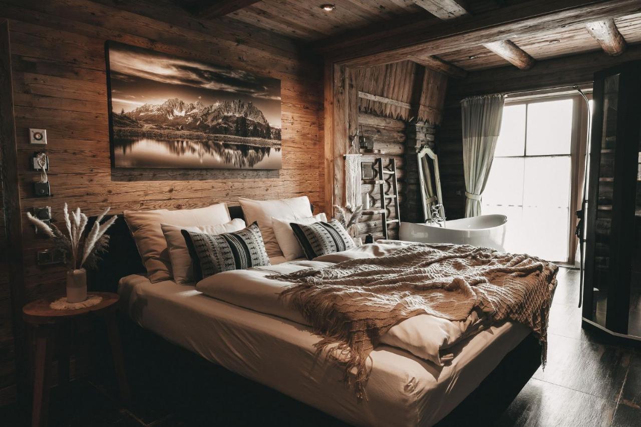 Jufenalm Boho Hotel & Restaurant Maria Alm am Steinernen Meer Kültér fotó