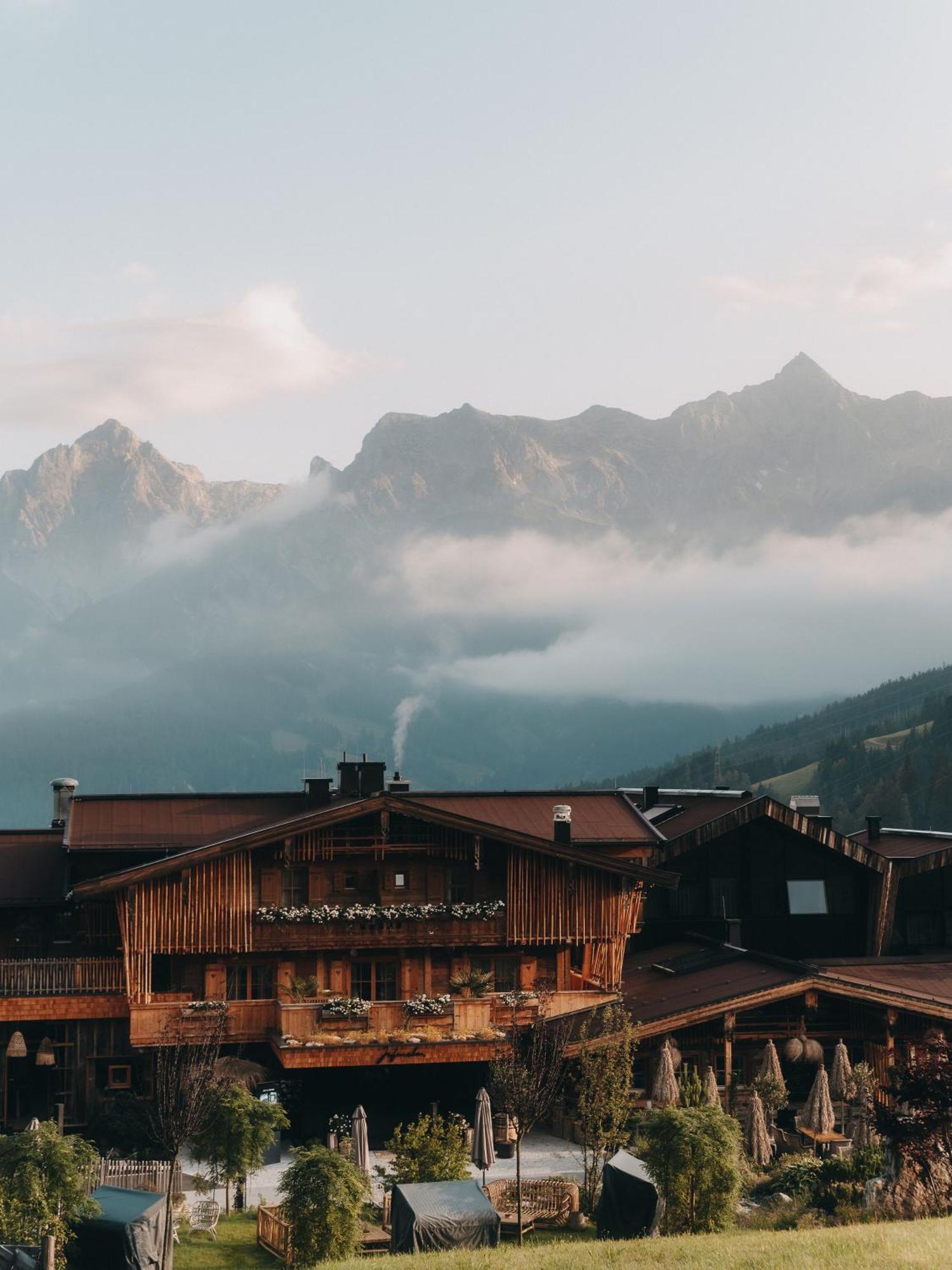 Jufenalm Boho Hotel & Restaurant Maria Alm am Steinernen Meer Kültér fotó