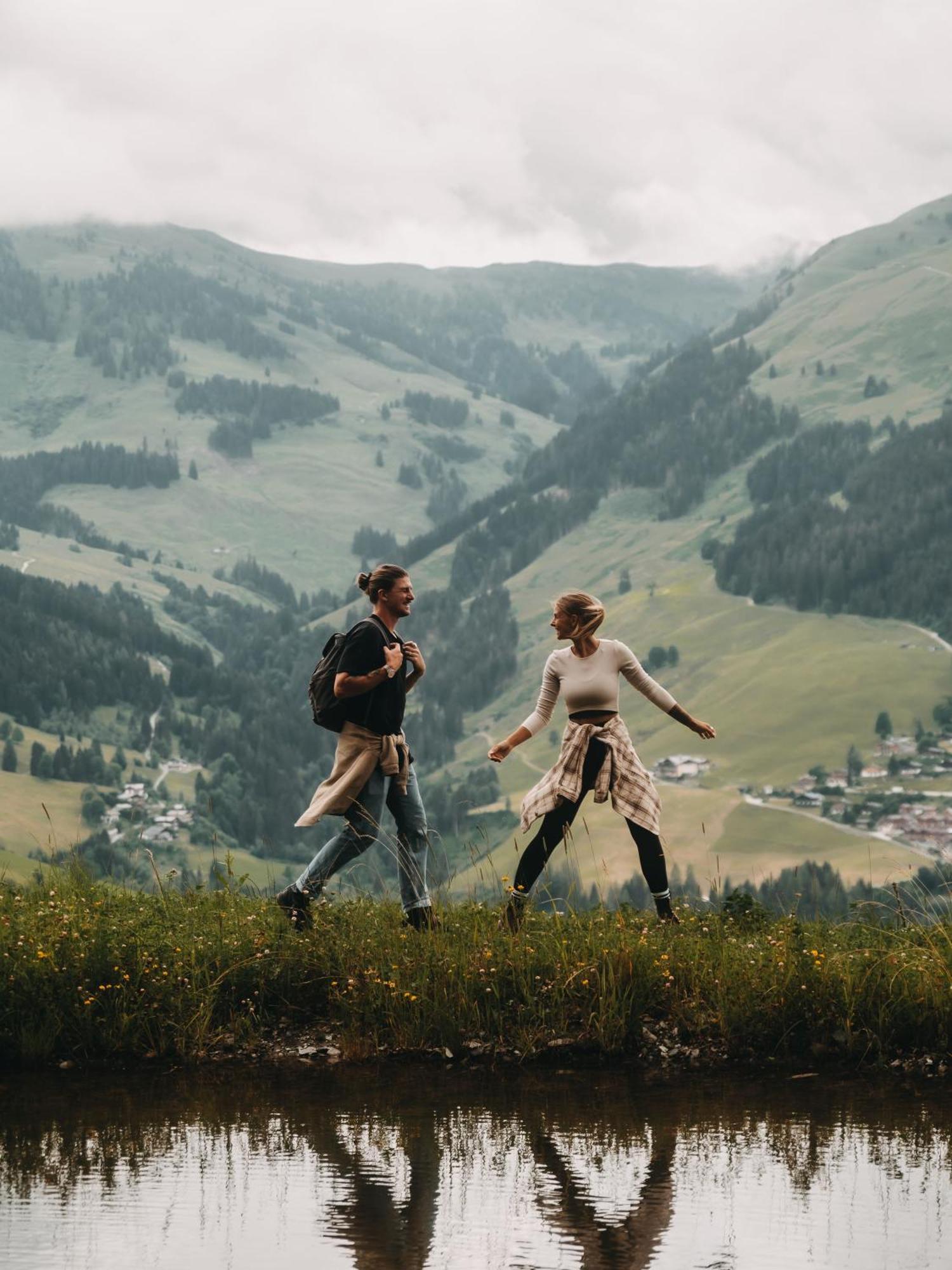 Jufenalm Boho Hotel & Restaurant Maria Alm am Steinernen Meer Kültér fotó